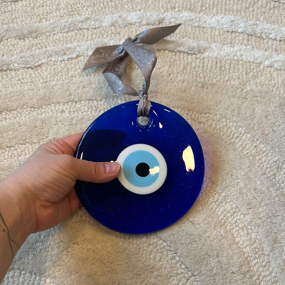 Blue Evil Eye Wall Hanging